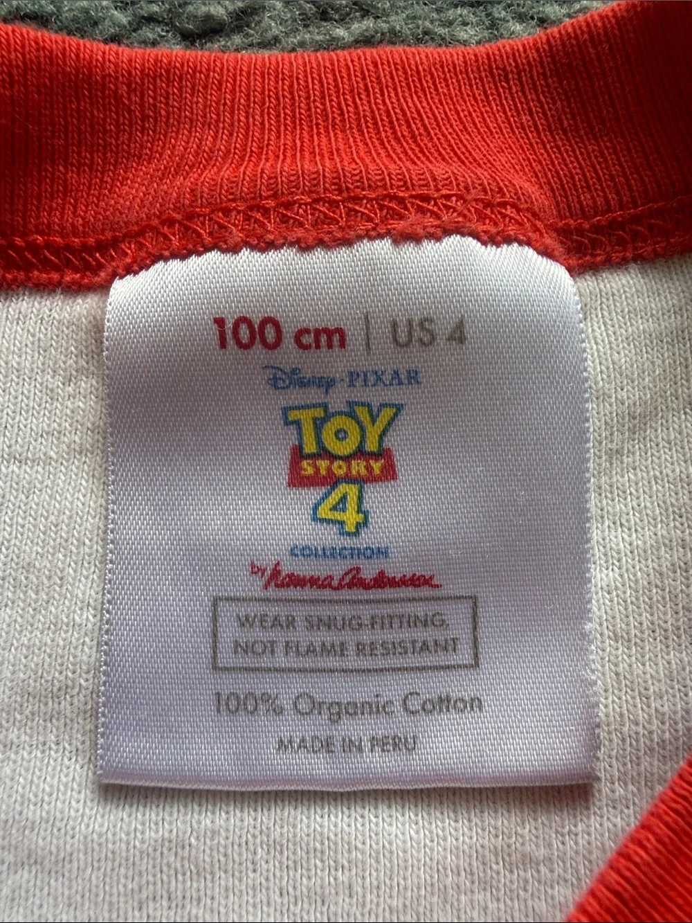 Boy’s Hanna Andersson Blue And White Striped Woody Pajamas